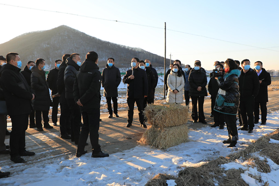 磐石市召开秸秆离田工作现场会